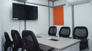 3 Person Coworking Desk
