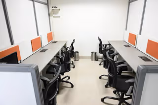 4 Person Coworking Desk
