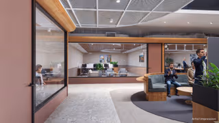 1 Person Coworking Desk