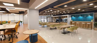 3 Person Coworking Desk
