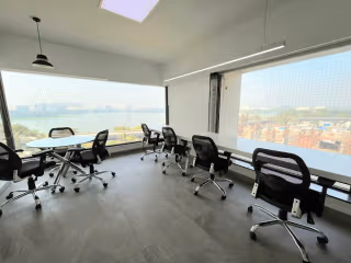 3 Person Coworking Desk