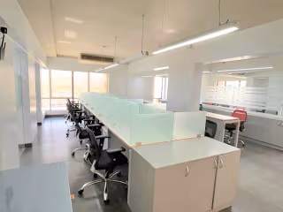 2 Person Coworking Desk