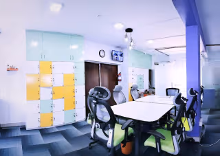 3 Person Coworking Desk