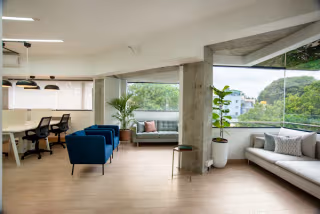 8 Person Coworking Desk
