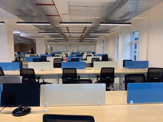 8 Person Coworking Desk