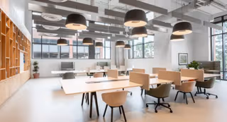 10 Person Coworking Desk