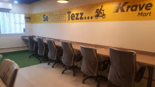 2 Person Coworking Desk