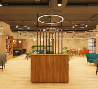 10 Person Coworking Desk