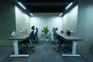 2 Person Coworking Desk