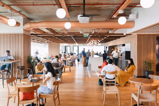 1 Person Coworking Desk