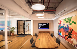 5 Person Coworking Desk