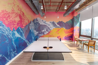 1 Person Coworking Desk