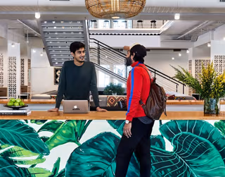1 Person Coworking Desk