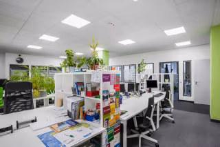 9 Person Coworking Desk