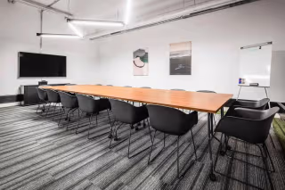 3 Person Coworking Desk