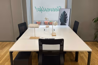 2 Person Coworking Desk