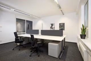 2 Person Coworking Desk