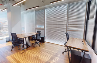 2 Person Coworking Desk