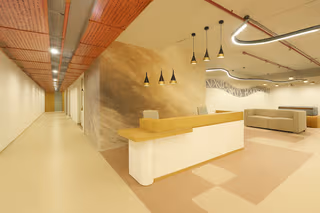 43 Person Coworking Desk