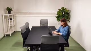 7 Person Coworking Desk