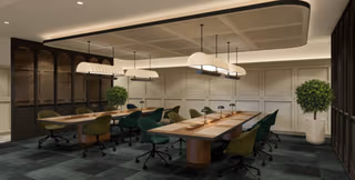 1 Person Coworking Desk