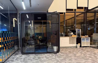 3 Person Coworking Desk