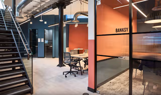 3 Person Coworking Desk
