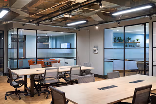 2 Person Coworking Desk