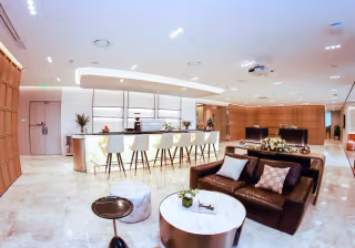 3 Person Coworking Desk