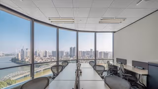 5 Person Coworking Desk
