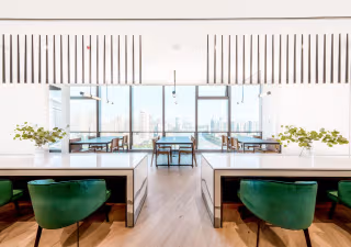 1 Person Coworking Desk