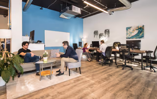 2 Person Coworking Desk