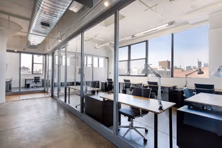 5 Person Coworking Desk