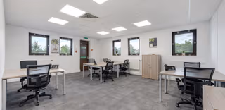 5 Person Coworking Desk