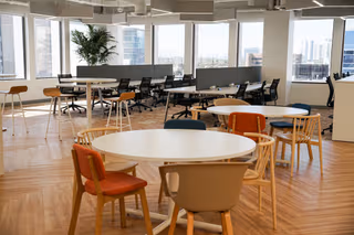 5 Person Coworking Desk