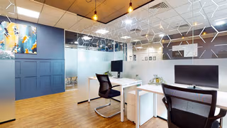 1 Person Coworking Desk