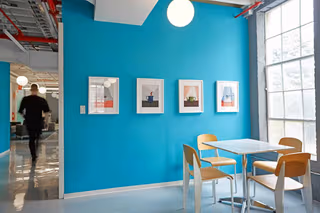 3 Person Coworking Desk
