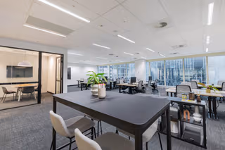 3 Person Coworking Desk