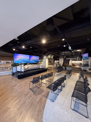 9 Person Coworking Desk