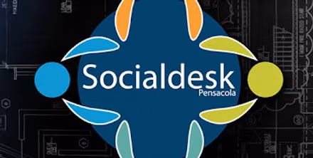 Logo Of Pensacola Socialdesk