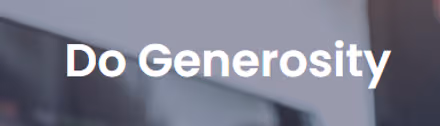 Logo Of Do Generosity LLC
