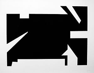 Anders Sletvold Moe: Cut out nr. 1, 2014, 70 x 88,5 cm
