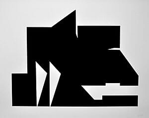 Anders Sletvold Moe: Cut out nr. 2, 2014, 70 x 88,5 cm