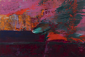 Dag Thoresen: Ulv Ulv, 2023, 100 x 150 cm