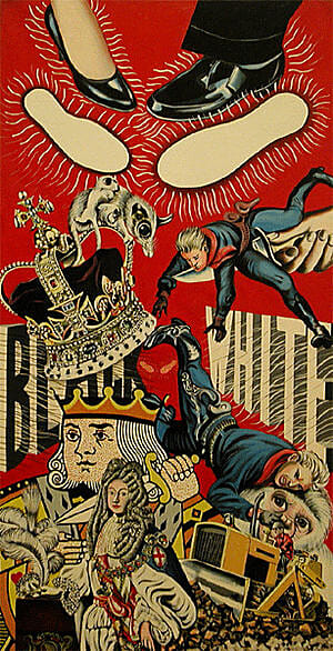  Err�, Heat wave, 1966, 128 x 67 cm