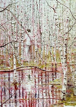 Frank Brunner, Abaton, 2008, 198 x 142 cm