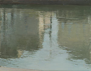 Halvard Haugerud, Fra Strasbourg, 2022, 32 x 41 cm