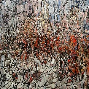 Inge Jensen, Uten tittel, 2000, 100 x 100 cm