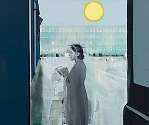 Kenneth Blom, The sun II, 2011, 100 x 120 cm