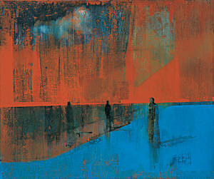 Kenneth Blom, FALLER HAN, 2003, 100 x 120 cm